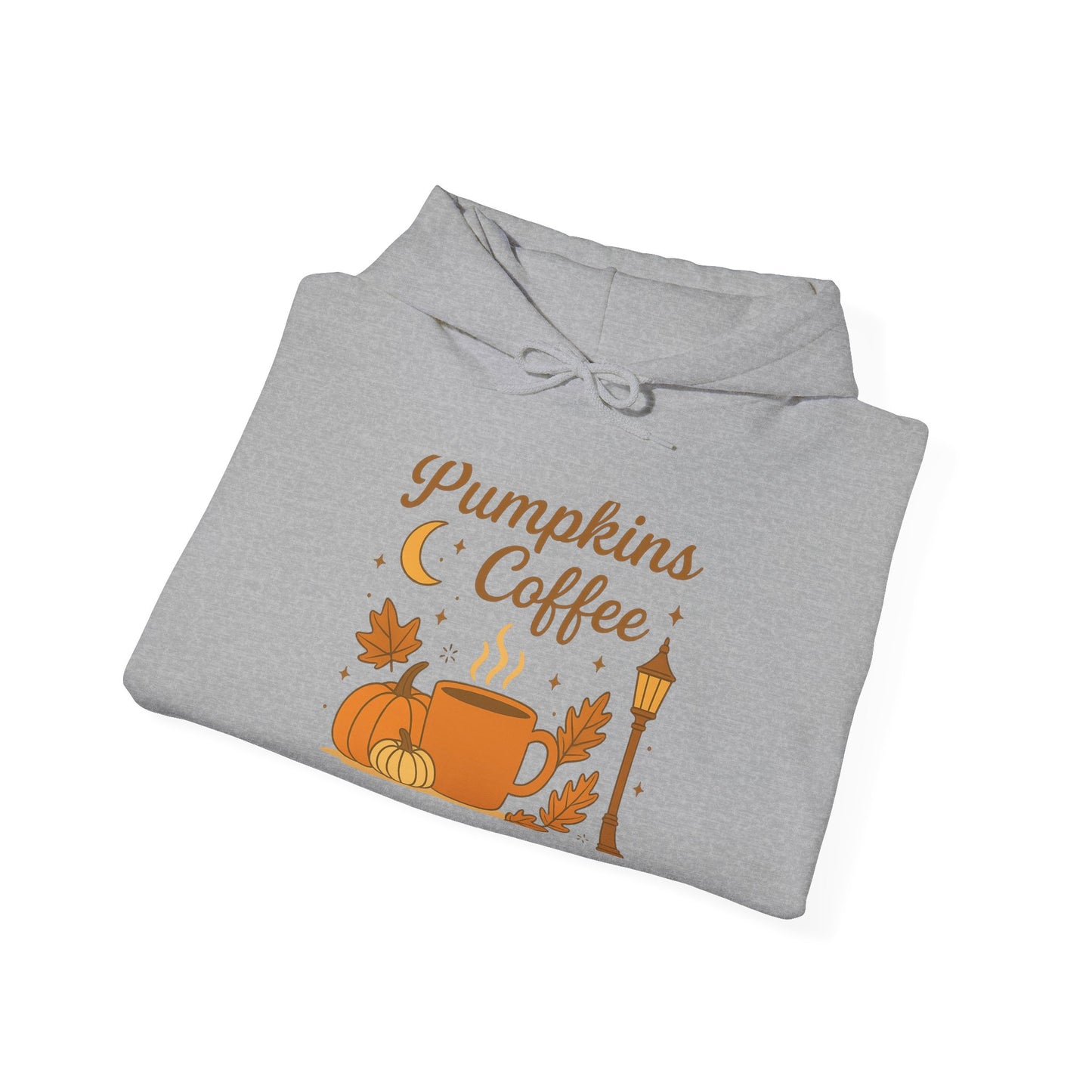 Pumpkins & coffee Heavy Blend™ Hooded Sweatshirt