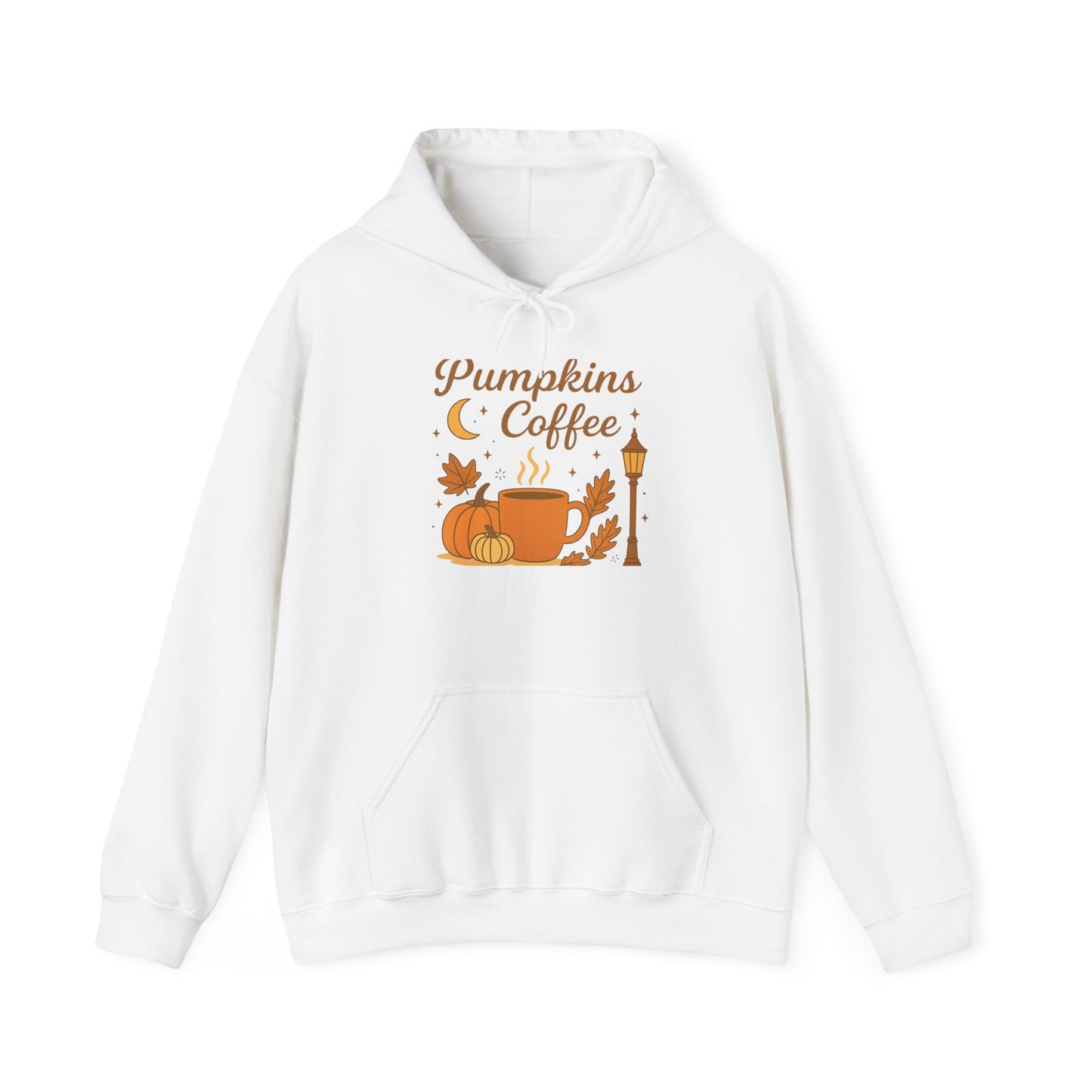 Pumpkins & coffee Heavy Blend™ Hooded Sweatshirt