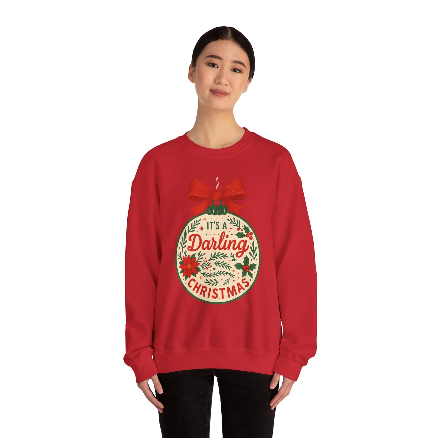 darling Christmas Heavy Blend™ Crewneck Sweatshirt