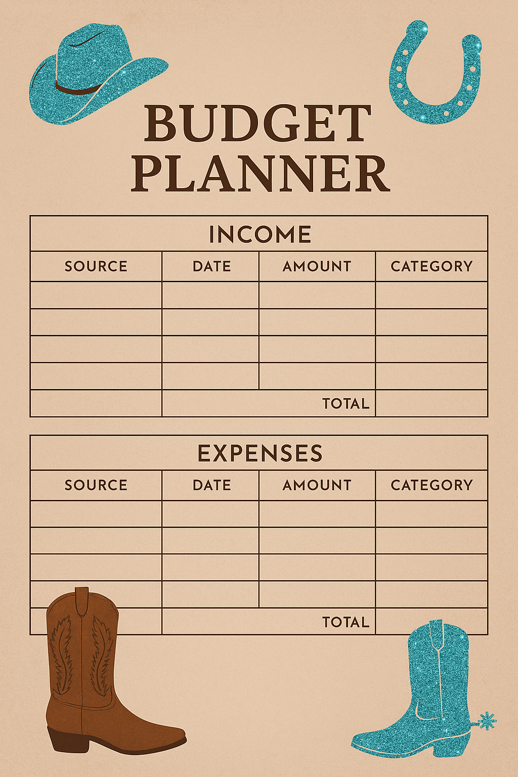 Desert Darling Digital Planner
