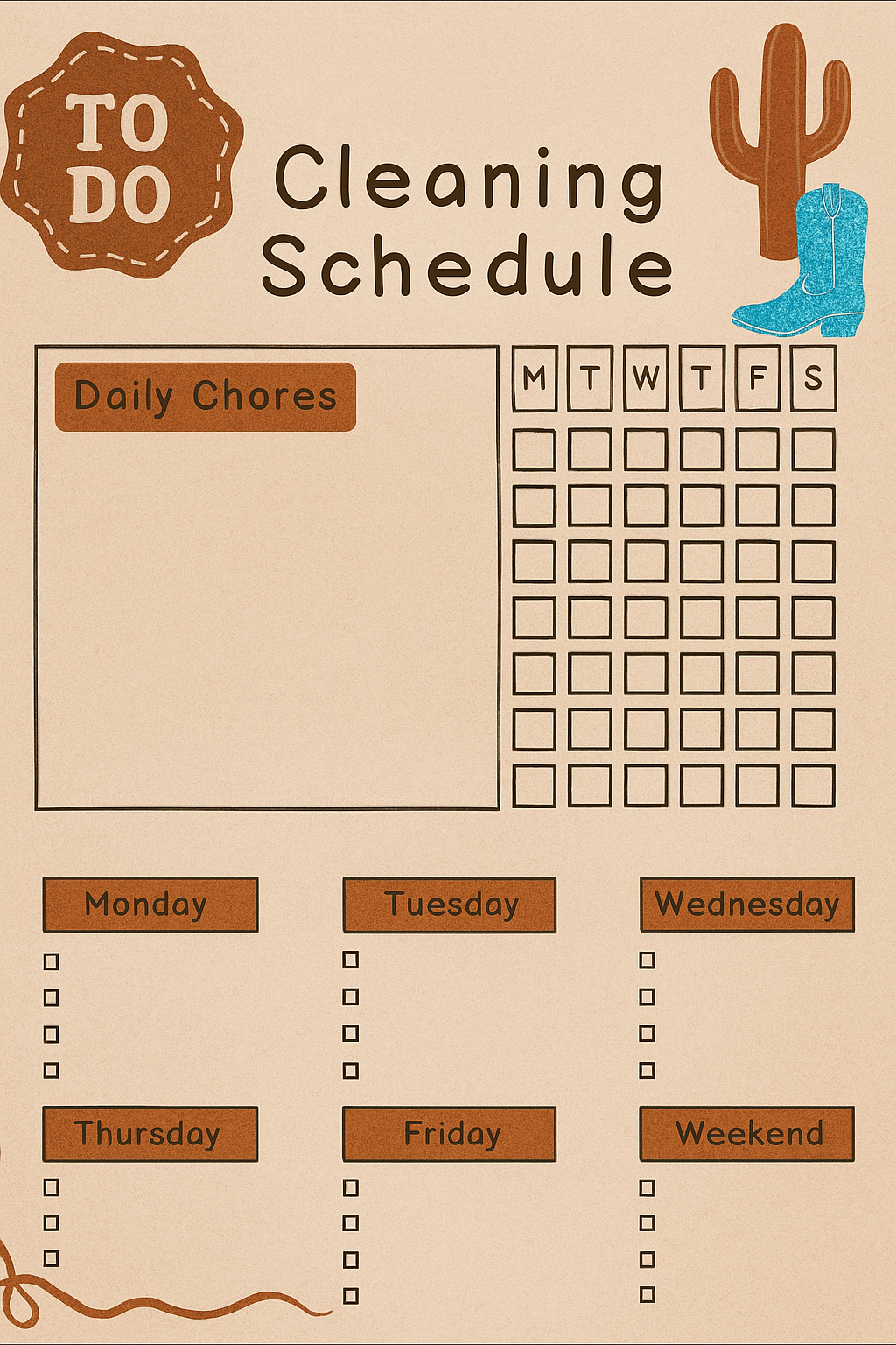Desert Darling Digital Planner
