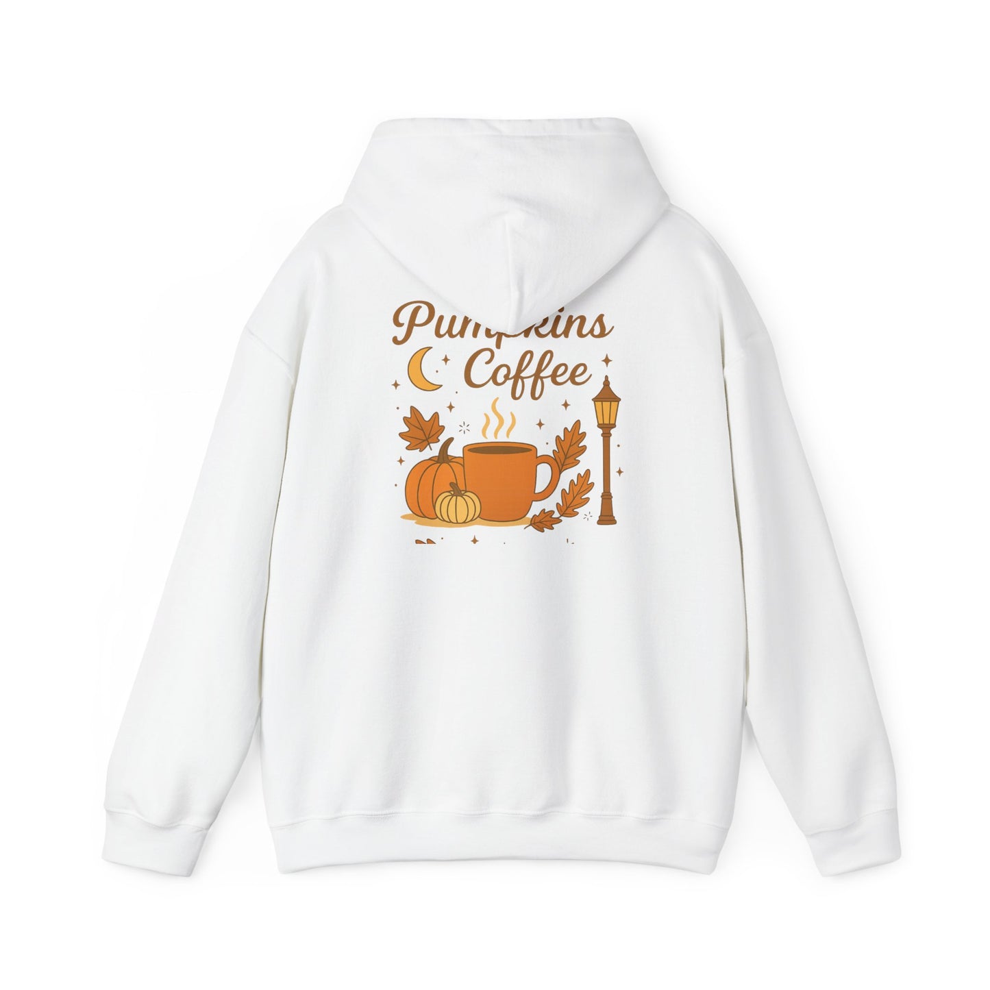 Pumpkins & coffee  Heavy Blend™ Hooded Sweatshirt