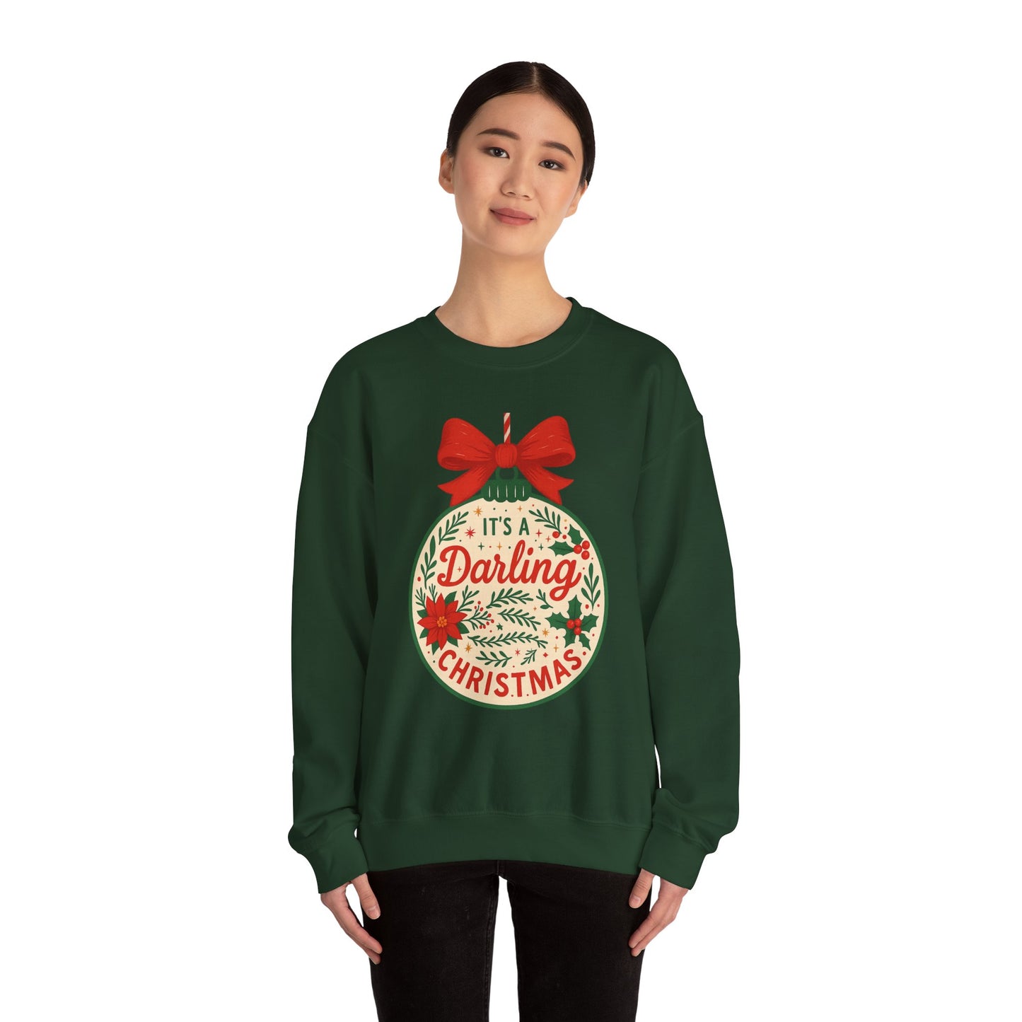 darling Christmas Heavy Blend™ Crewneck Sweatshirt