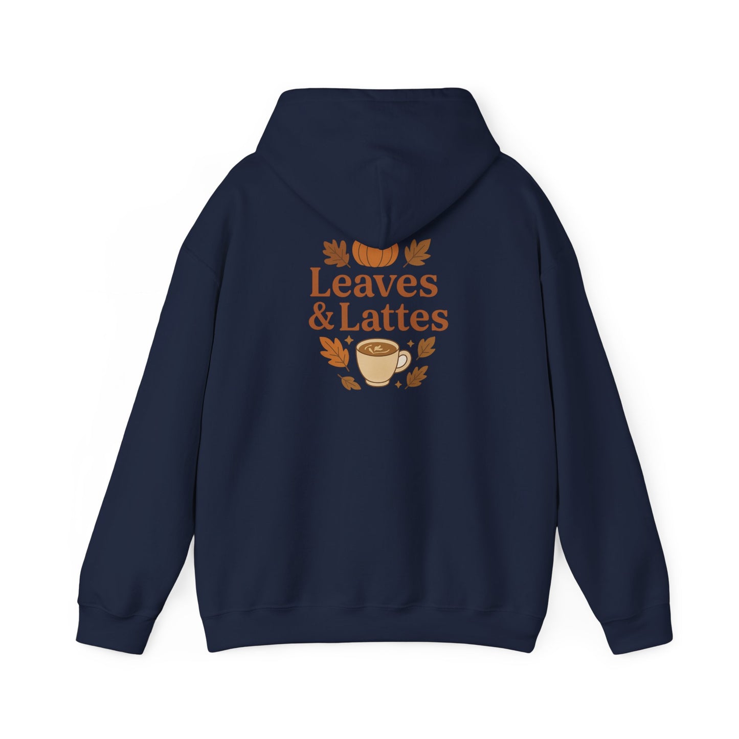 Leaves & Lattes  Heavy Blend™ Hooded Sweatshirt