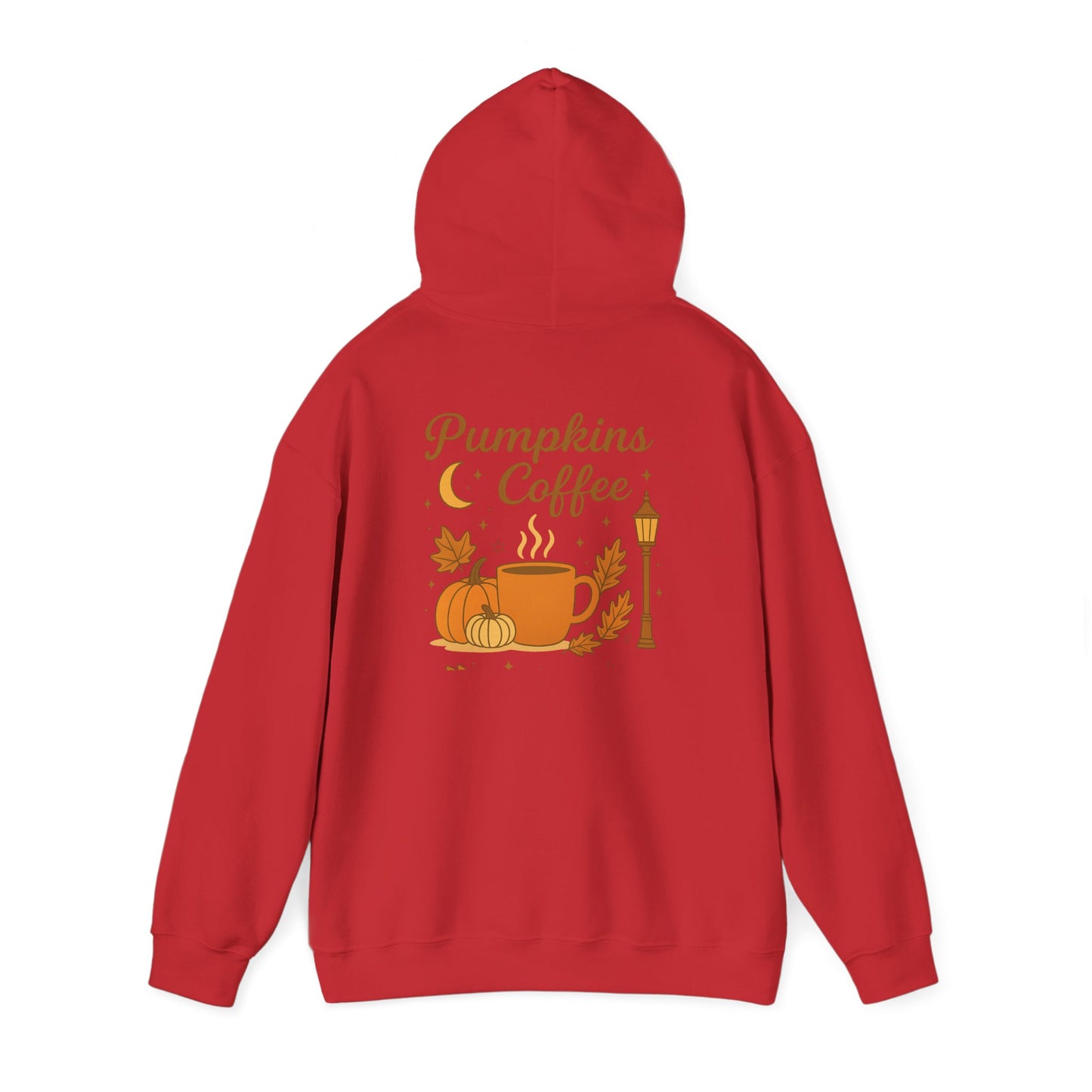 Pumpkins & coffee  Heavy Blend™ Hooded Sweatshirt