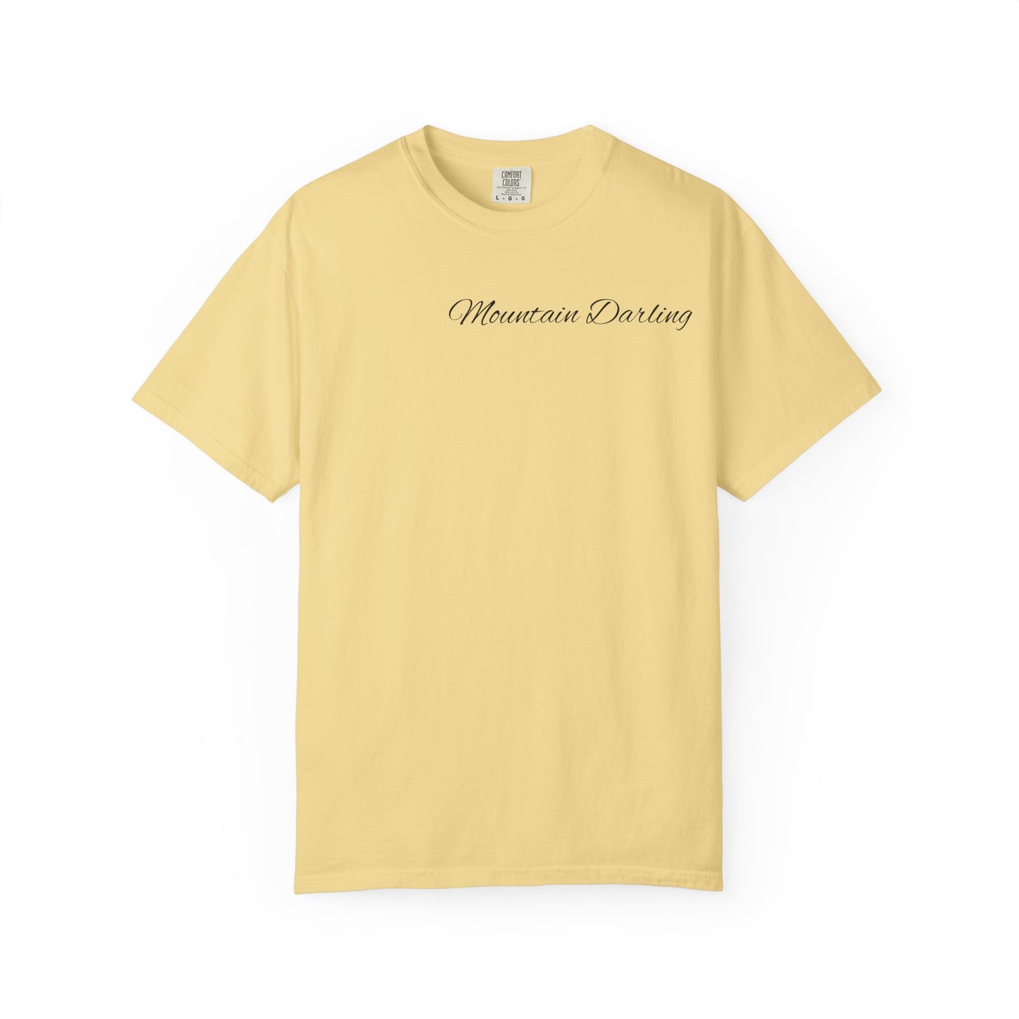 Mountain Darling women’s  Garment-Dyed T-shirt