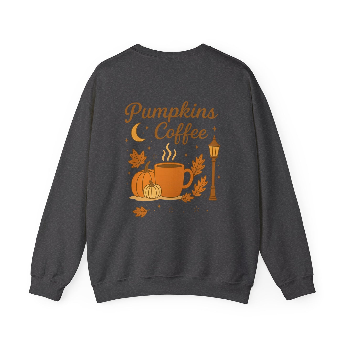 Pumpkins & Coffee Heavy Blend™ Crewneck Sweatshirt