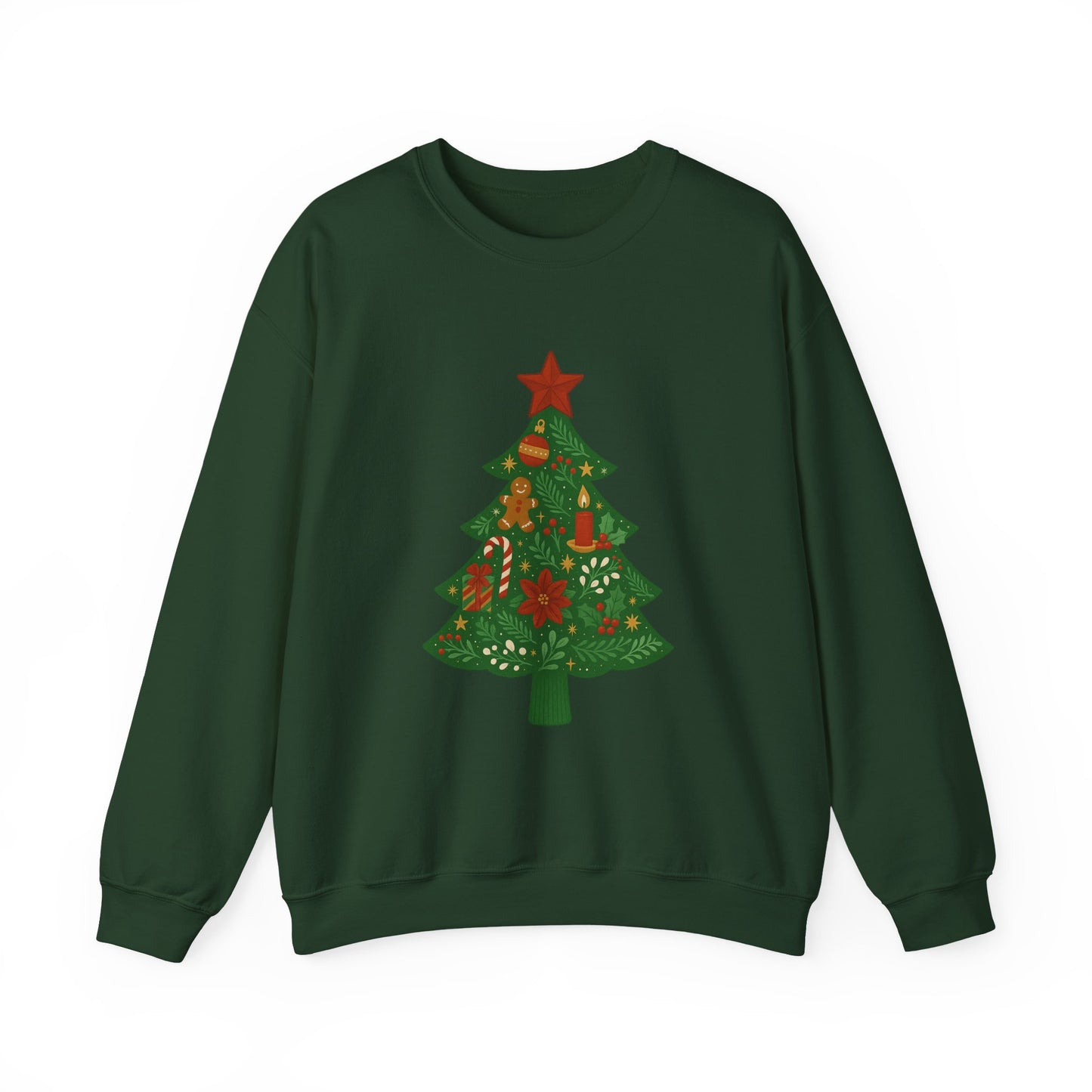 Christmas tree  Heavy Blend™ Crewneck Sweatshirt