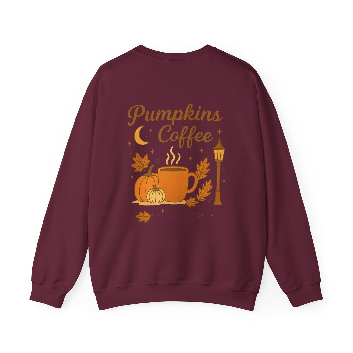 Pumpkins & Coffee Heavy Blend™ Crewneck Sweatshirt