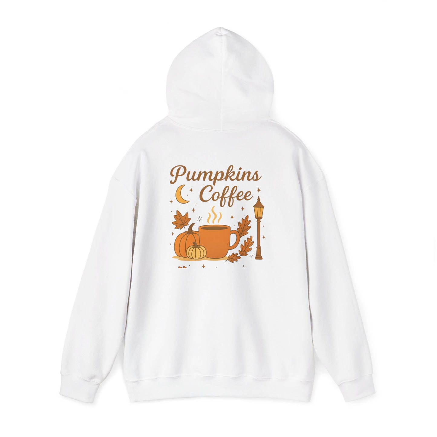 Pumpkins & coffee  Heavy Blend™ Hooded Sweatshirt
