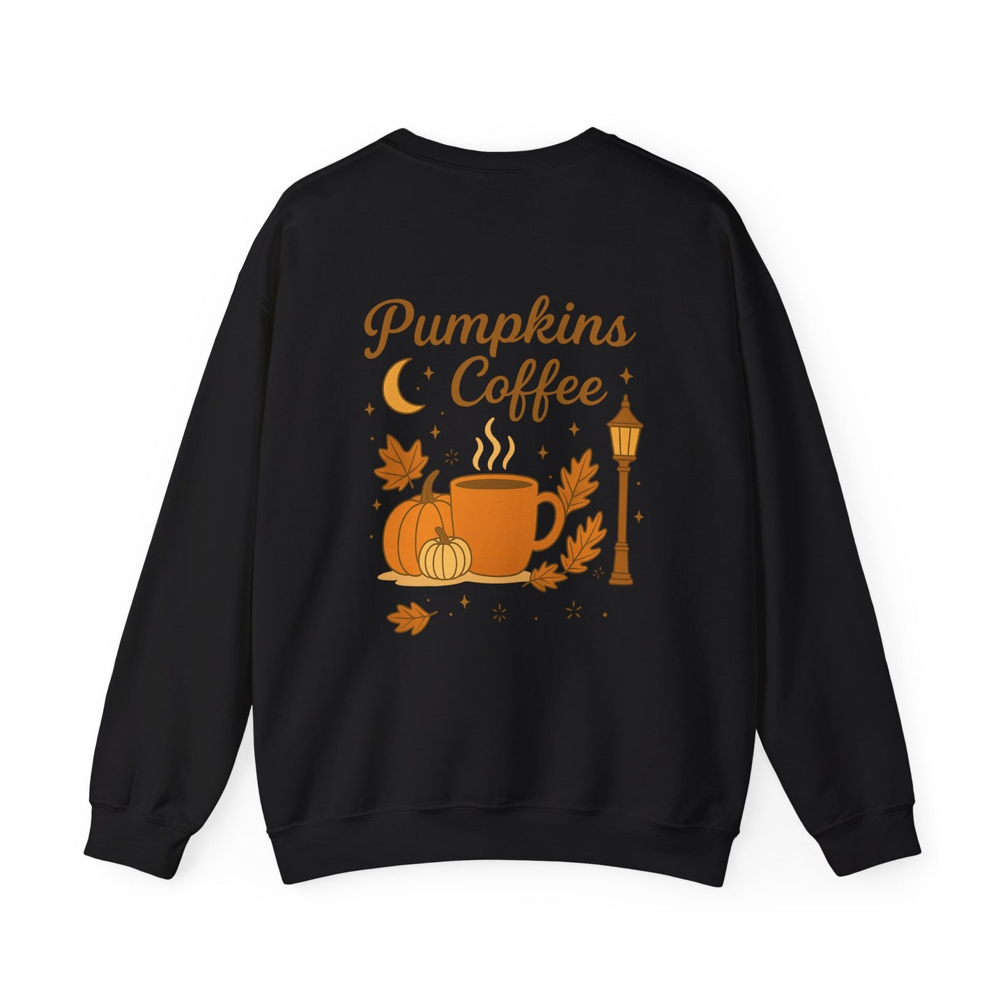 Pumpkins & Coffee Heavy Blend™ Crewneck Sweatshirt