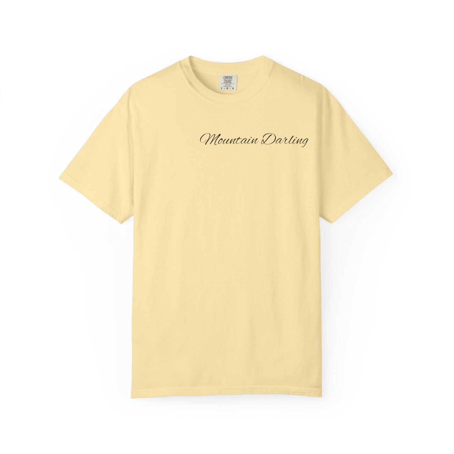 Mountain Darling women’s  Garment-Dyed T-shirt
