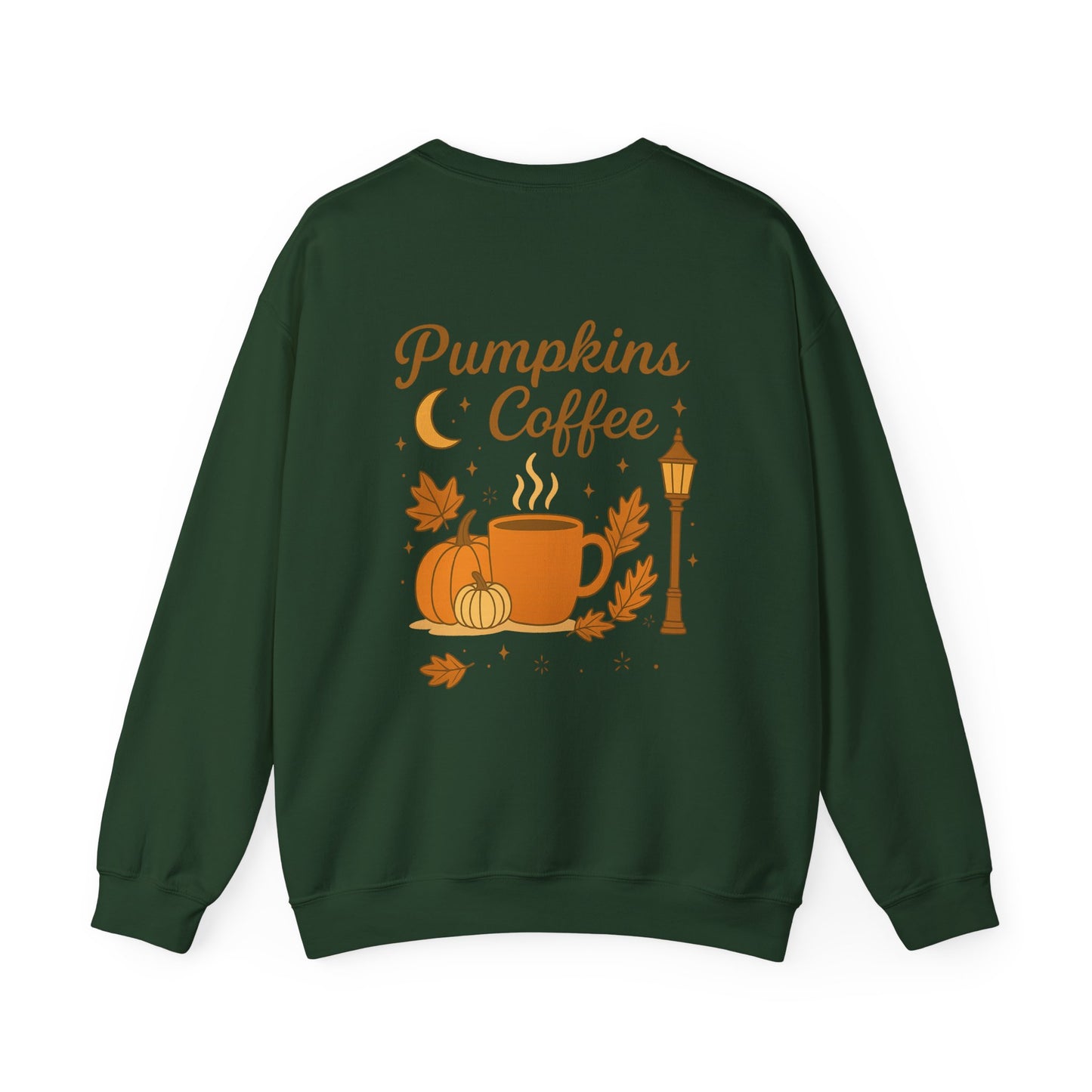 Pumpkins & Coffee Heavy Blend™ Crewneck Sweatshirt