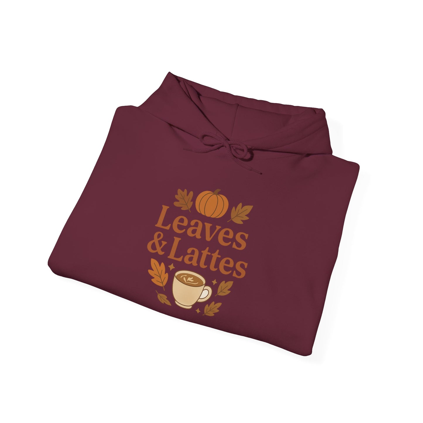 Leaves & latte Heavy Blend™ Hooded Sweatshirt