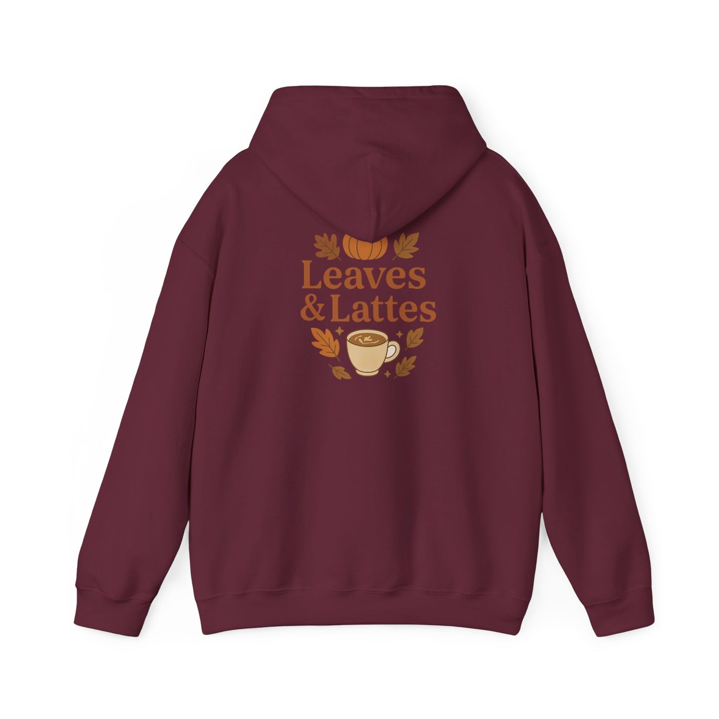 Leaves & Lattes  Heavy Blend™ Hooded Sweatshirt