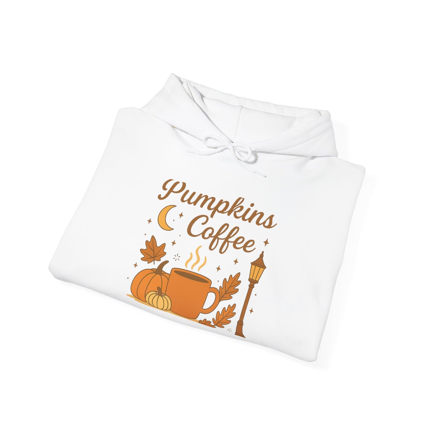 Pumpkins & coffee Heavy Blend™ Hooded Sweatshirt