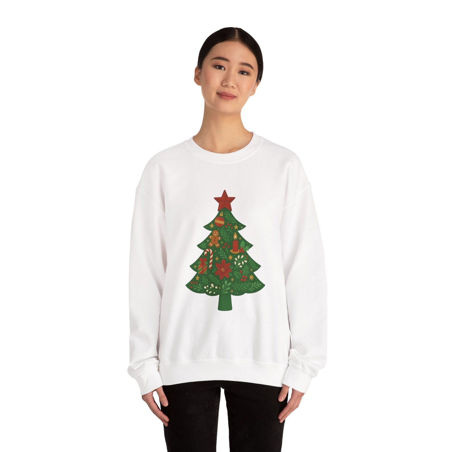 Christmas tree  Heavy Blend™ Crewneck Sweatshirt