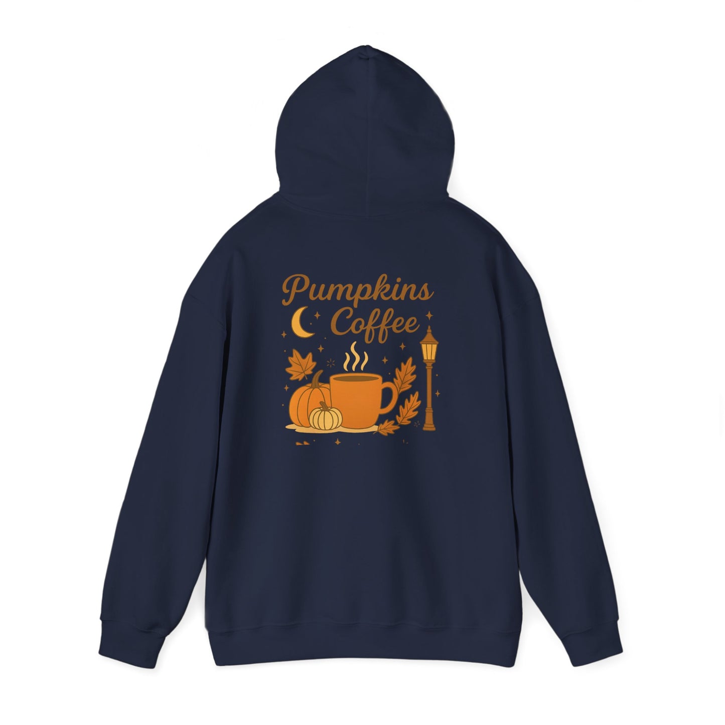 Pumpkins & coffee  Heavy Blend™ Hooded Sweatshirt