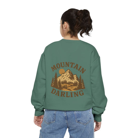Mountain Darling Garment-Dyed Sweatshirt