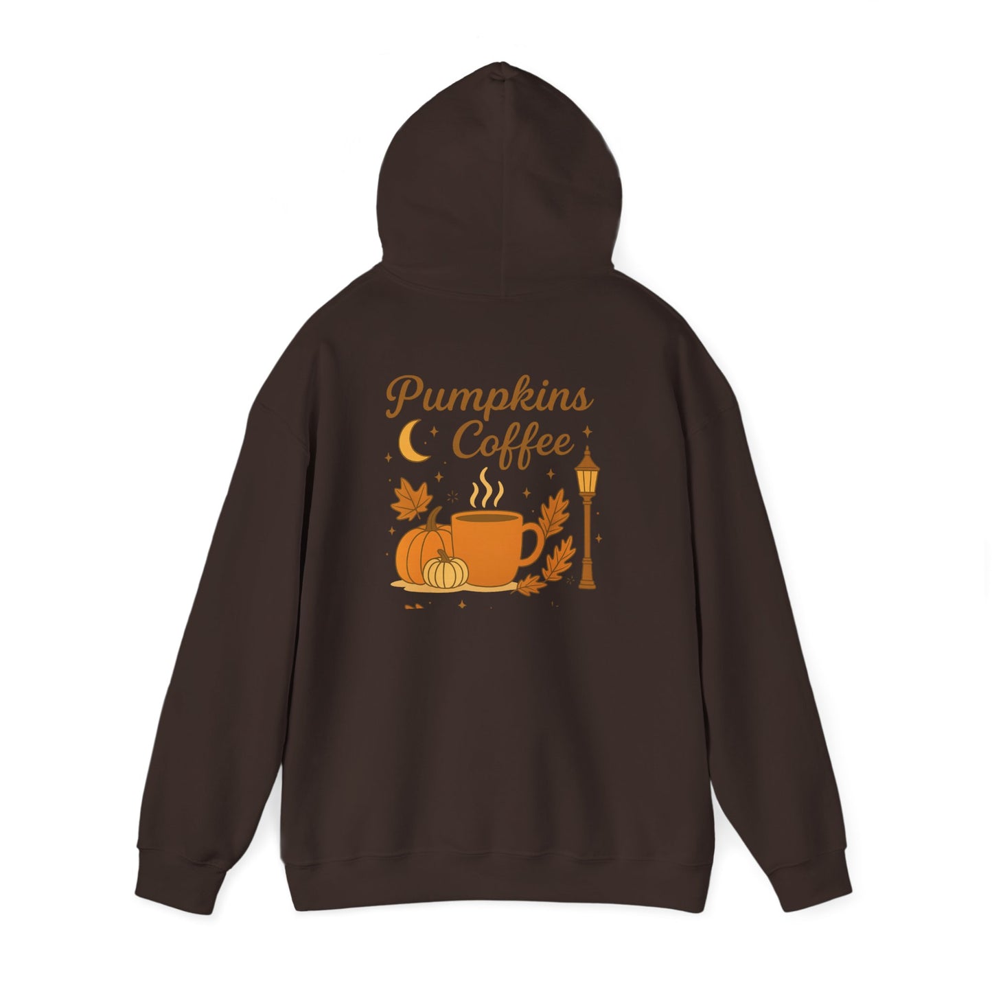 Pumpkins & coffee  Heavy Blend™ Hooded Sweatshirt