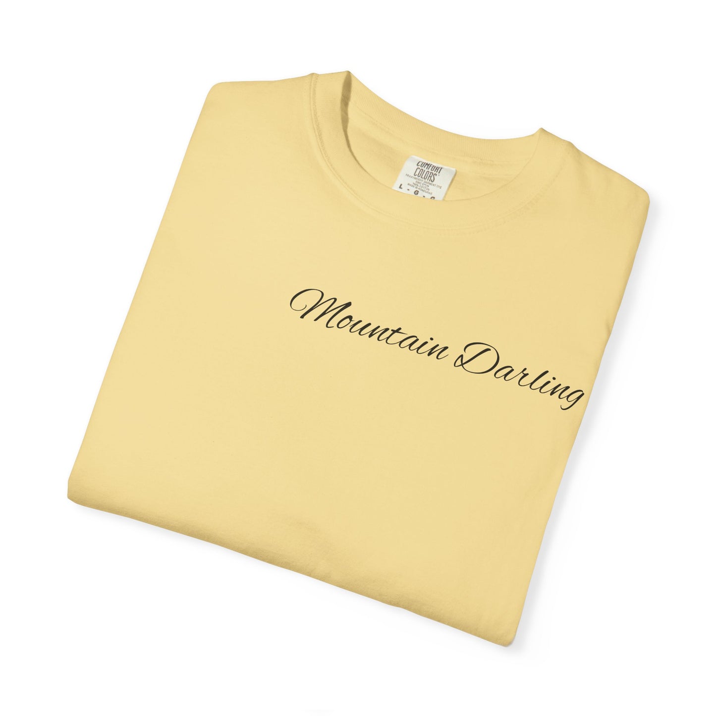 Mountain Darling women’s  Garment-Dyed T-shirt