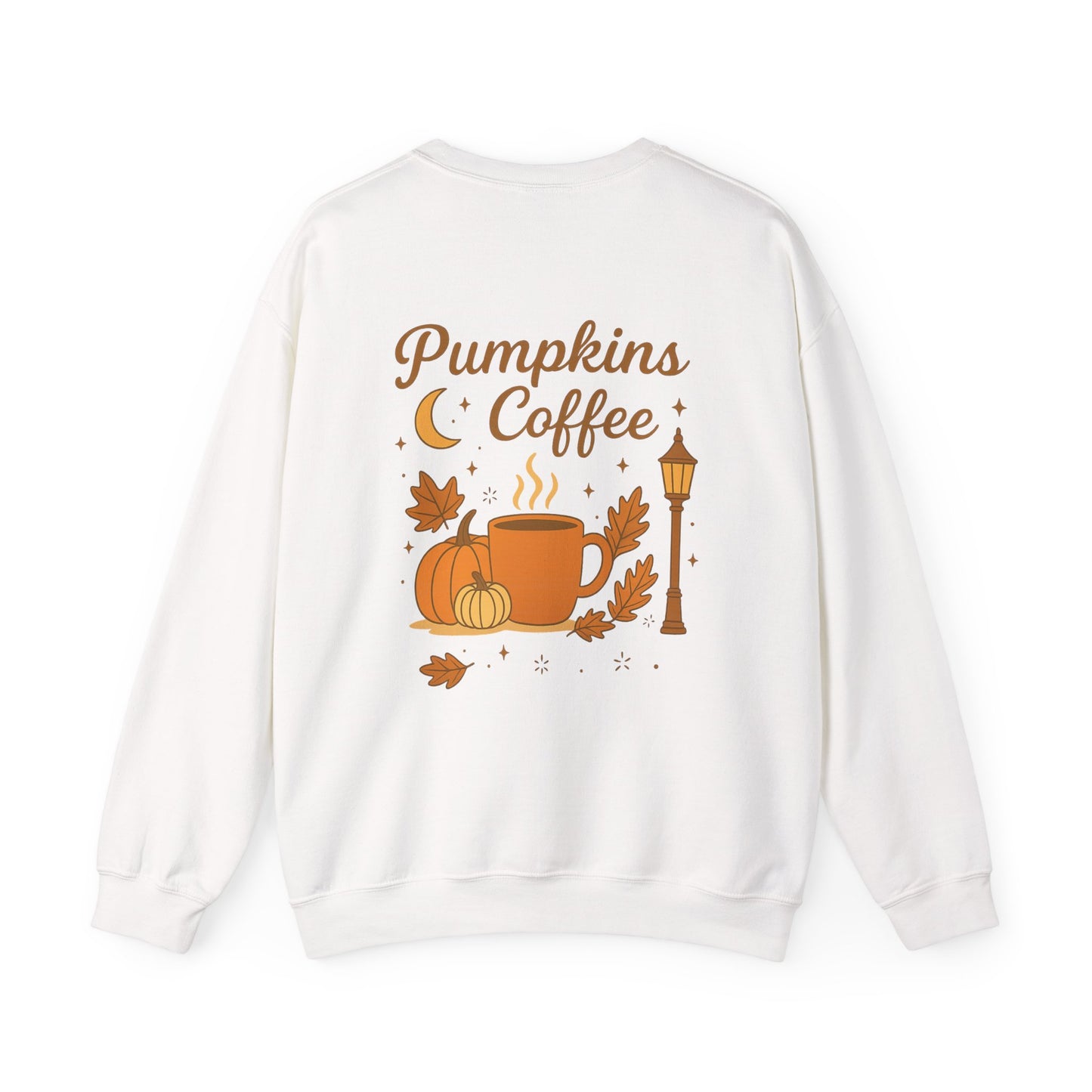 Pumpkins & Coffee Heavy Blend™ Crewneck Sweatshirt