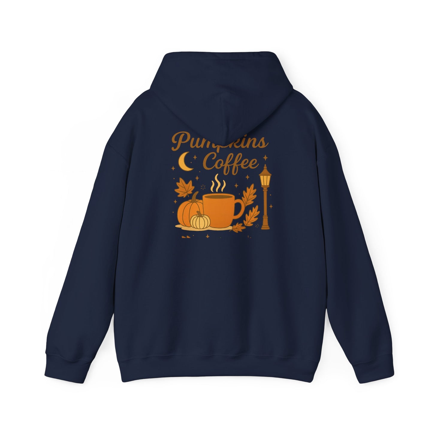 Pumpkins & coffee  Heavy Blend™ Hooded Sweatshirt