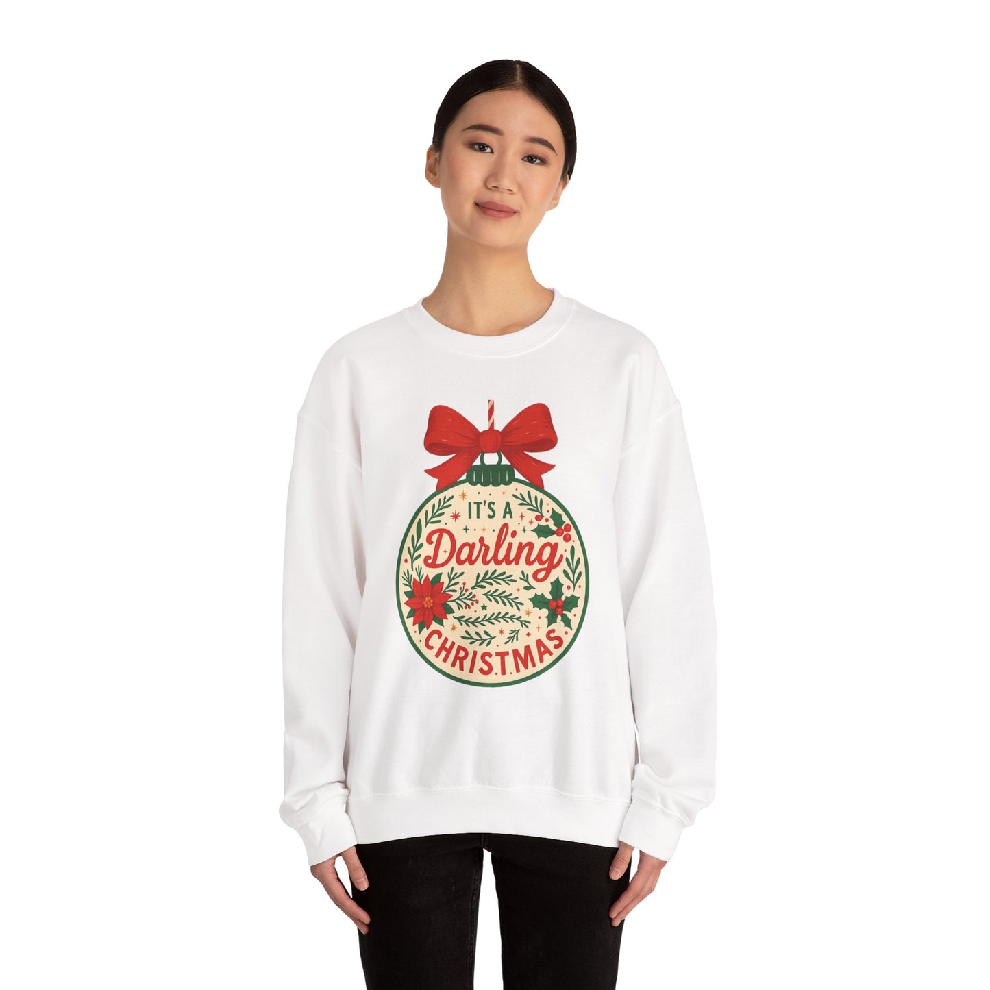 darling Christmas Heavy Blend™ Crewneck Sweatshirt