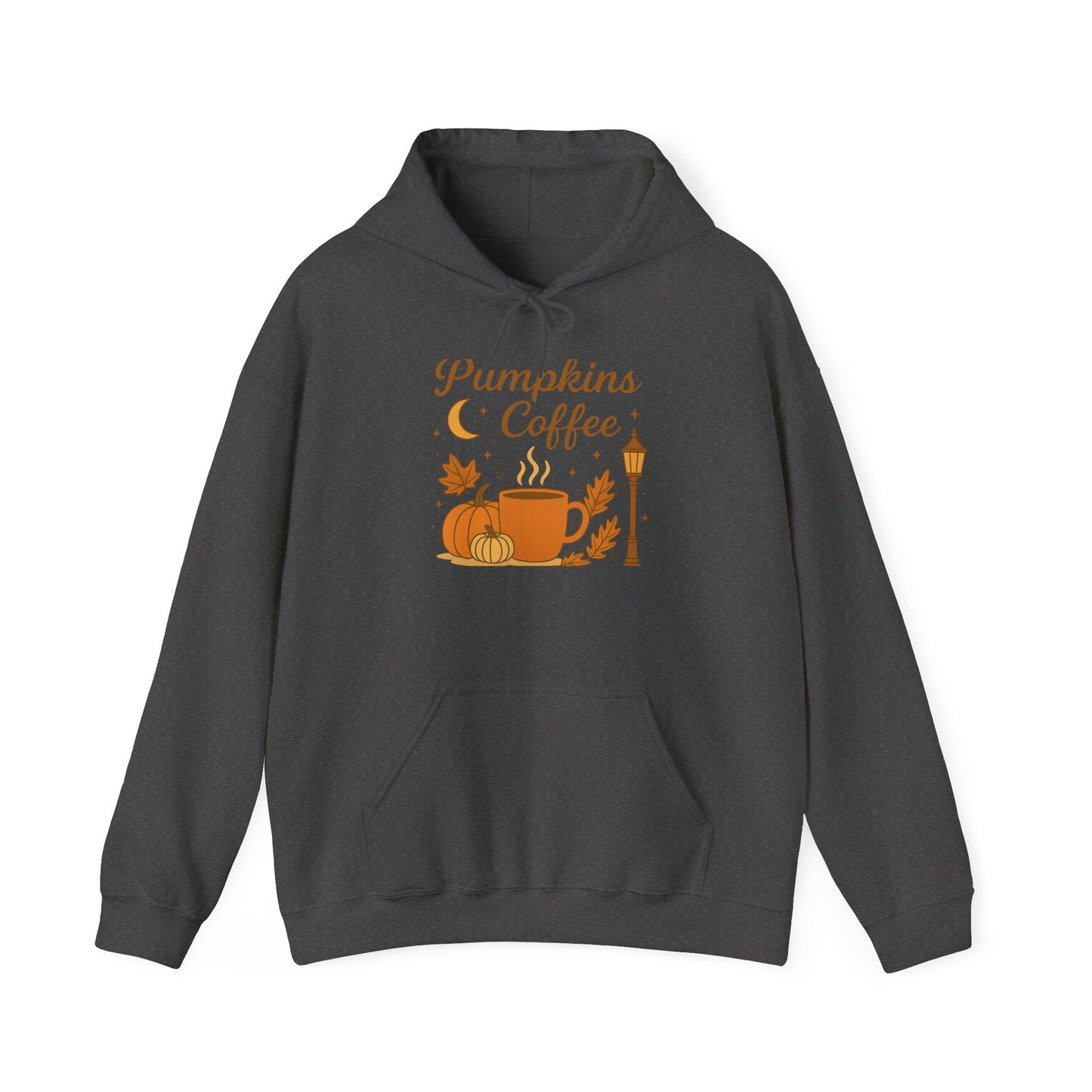 Pumpkins & coffee Heavy Blend™ Hooded Sweatshirt