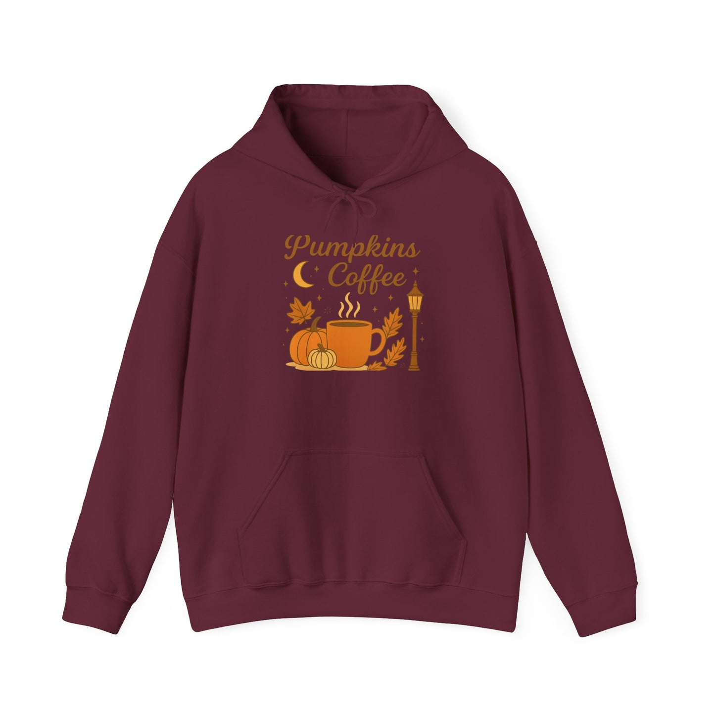 Pumpkins & coffee Heavy Blend™ Hooded Sweatshirt