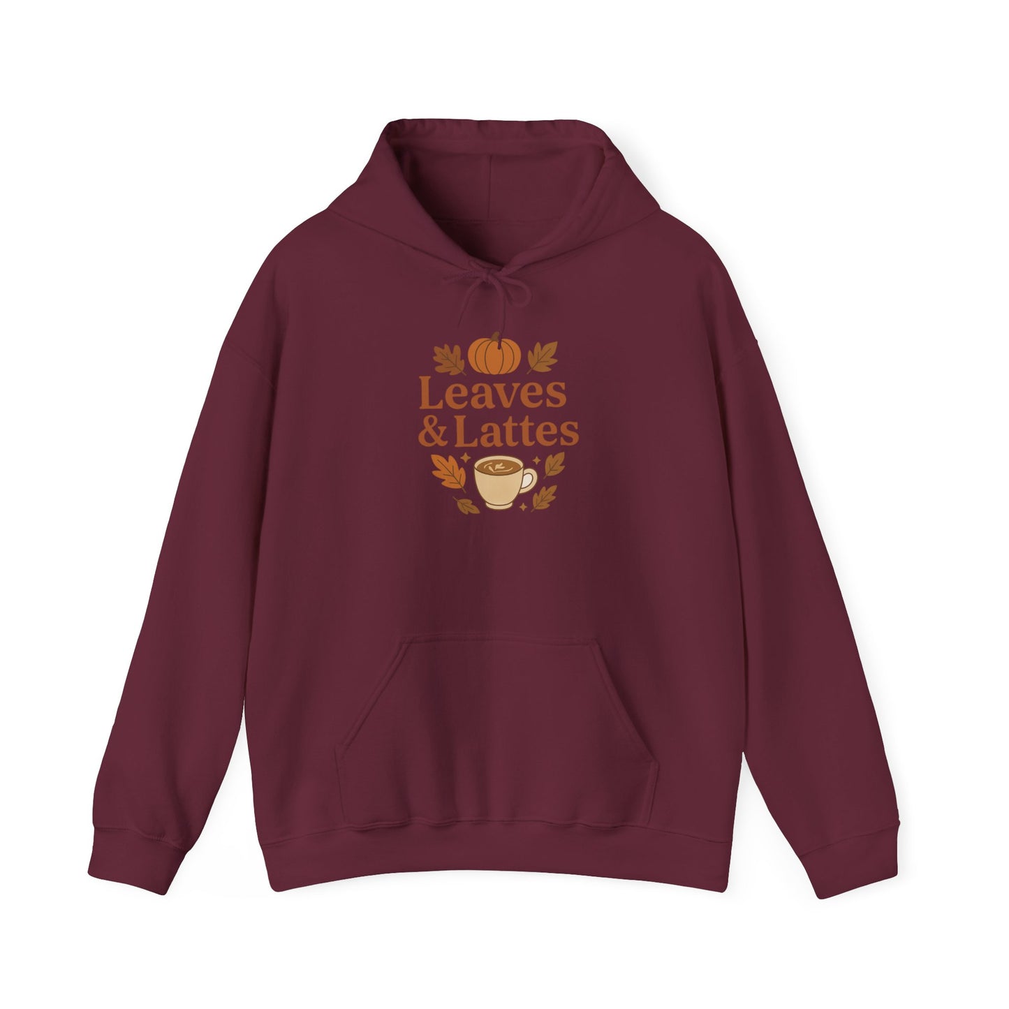 Leaves & latte Heavy Blend™ Hooded Sweatshirt