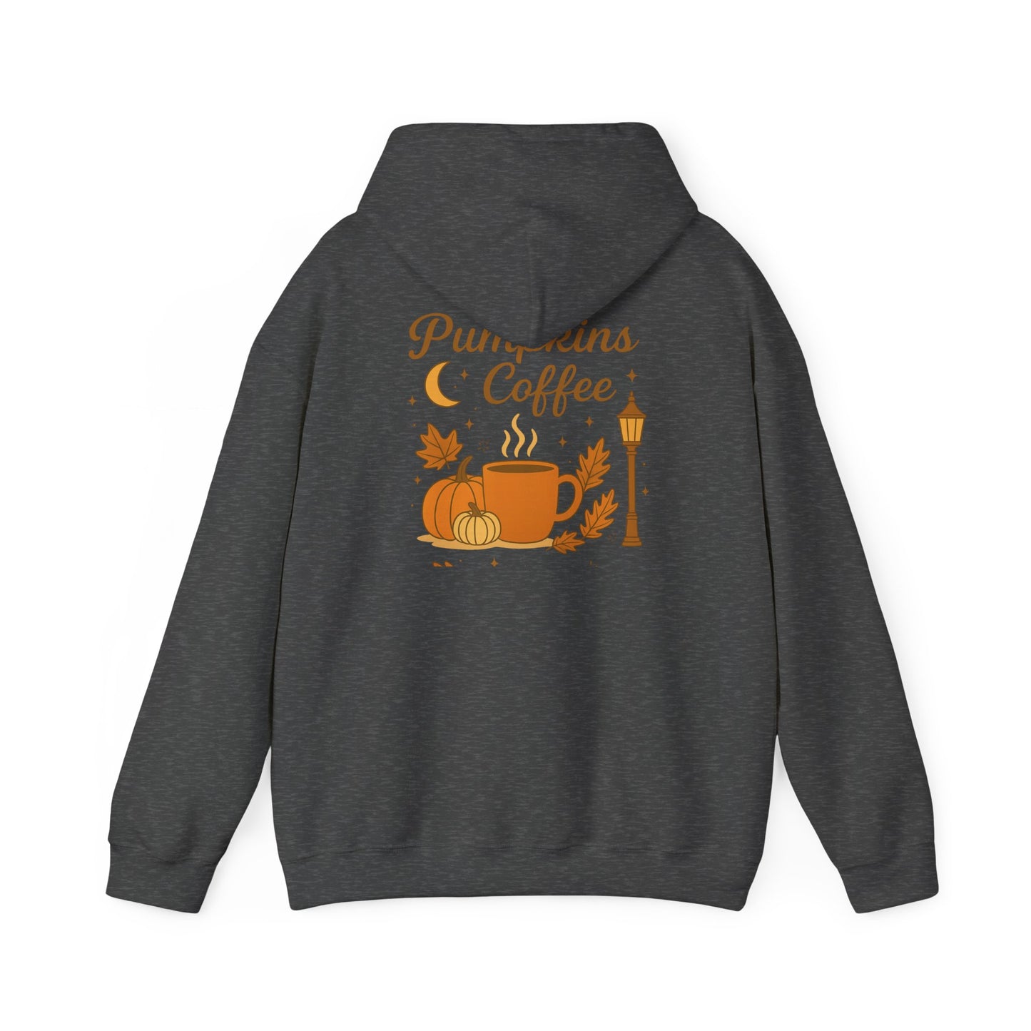 Pumpkins & coffee  Heavy Blend™ Hooded Sweatshirt