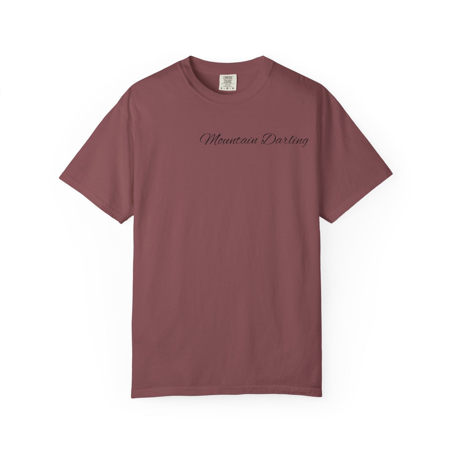 Mountain Darling women’s  Garment-Dyed T-shirt
