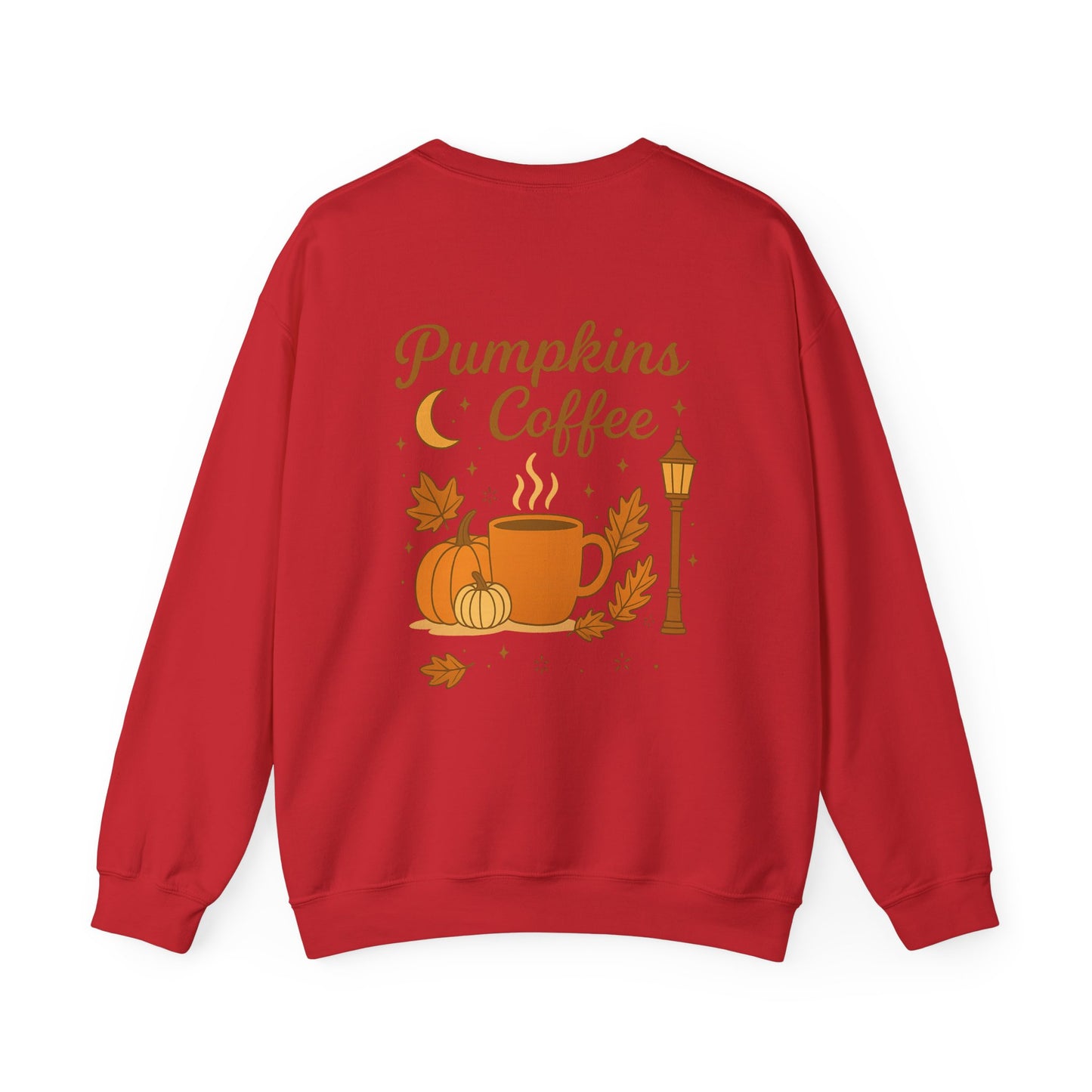 Pumpkins & Coffee Heavy Blend™ Crewneck Sweatshirt