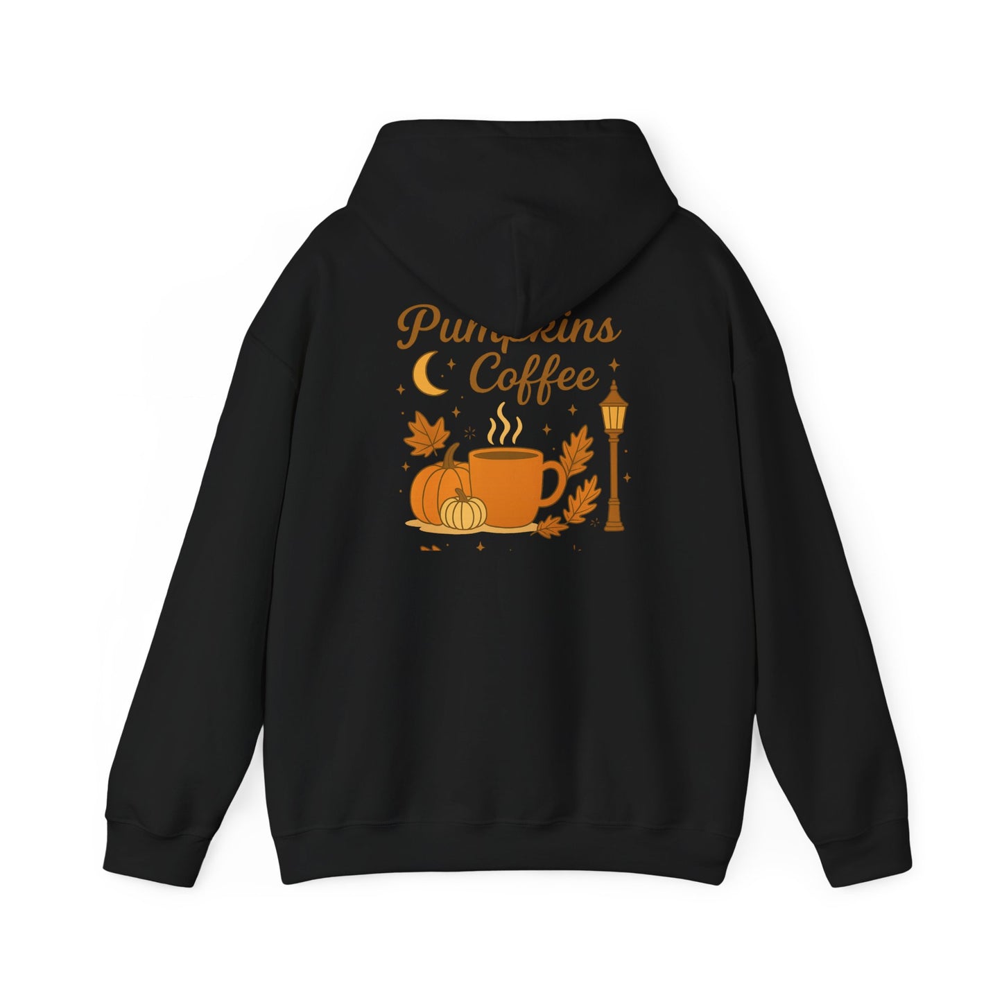 Pumpkins & coffee  Heavy Blend™ Hooded Sweatshirt