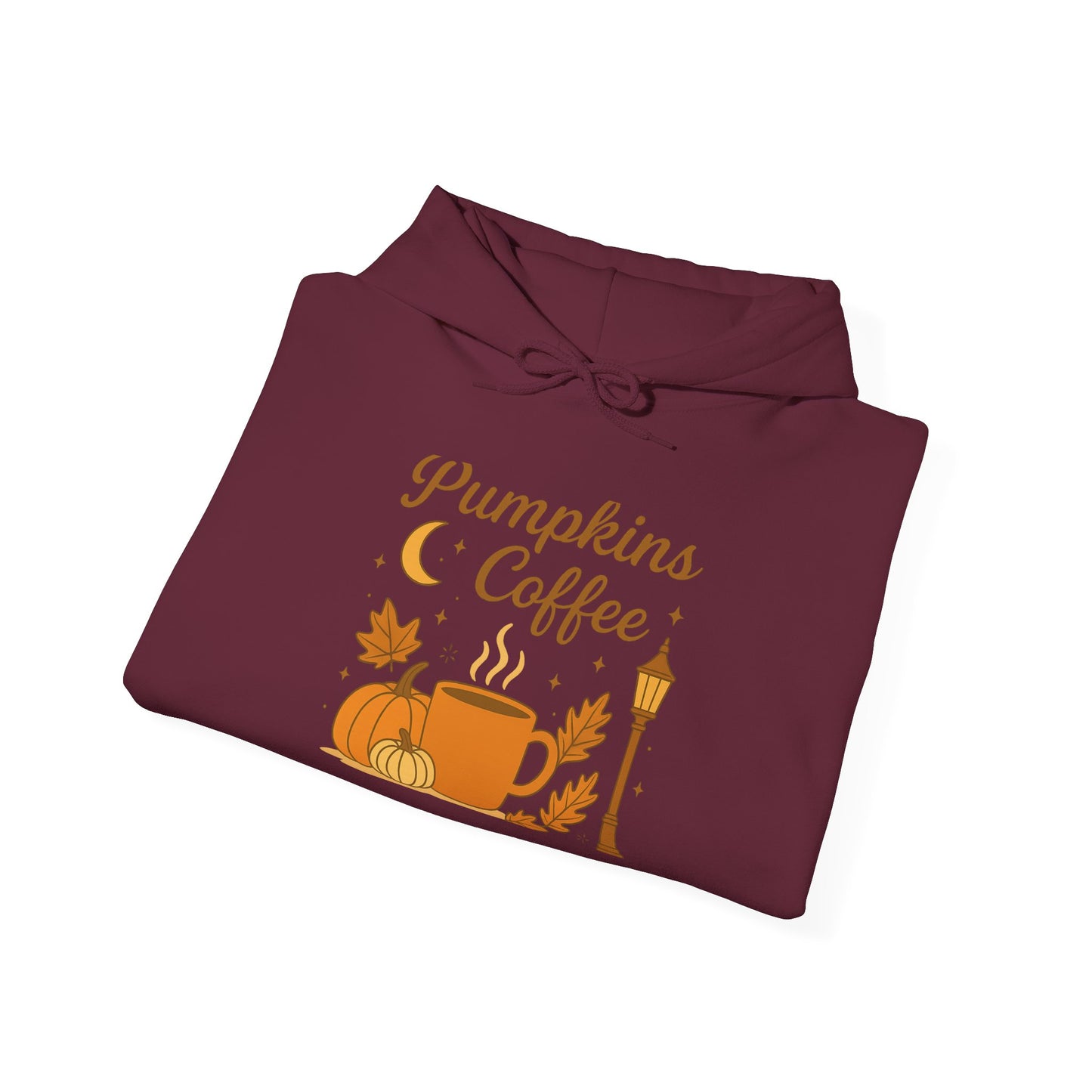 Pumpkins & coffee Heavy Blend™ Hooded Sweatshirt