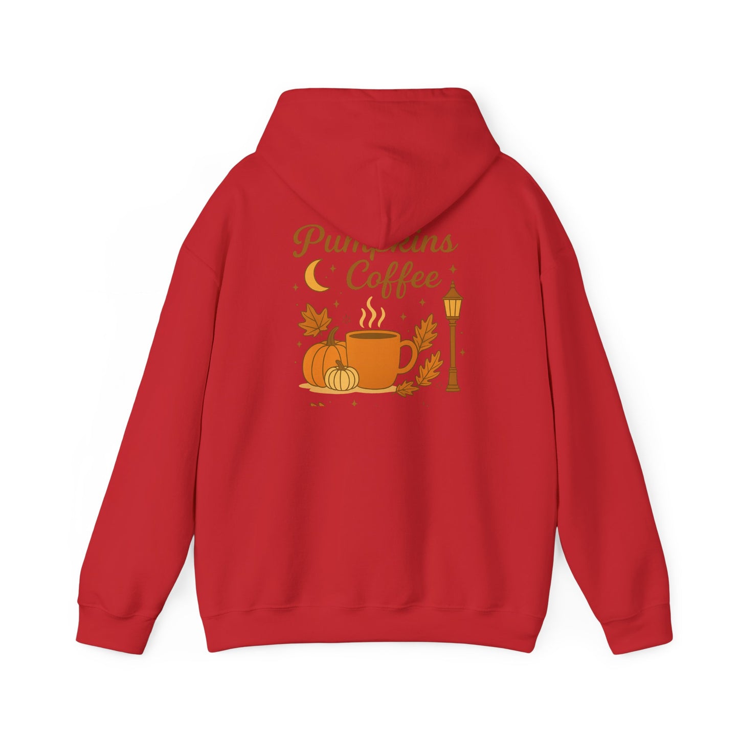 Pumpkins & coffee  Heavy Blend™ Hooded Sweatshirt