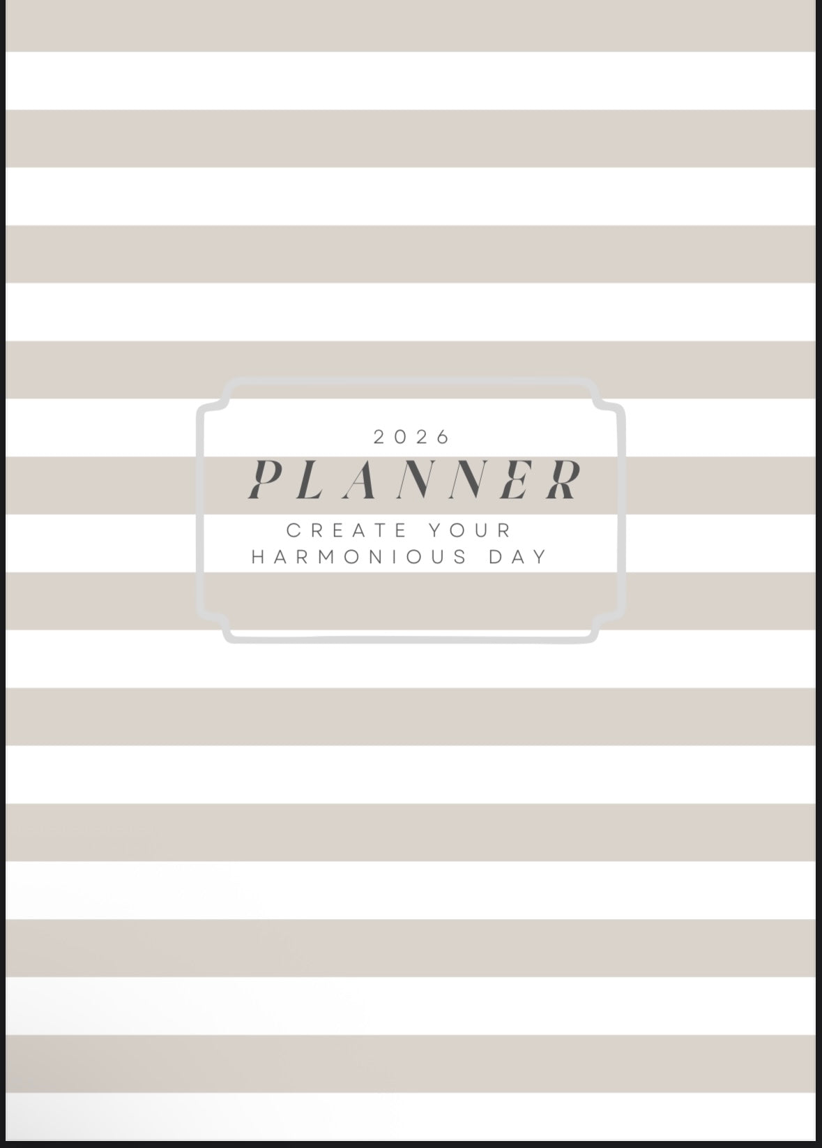 Modern Planner
