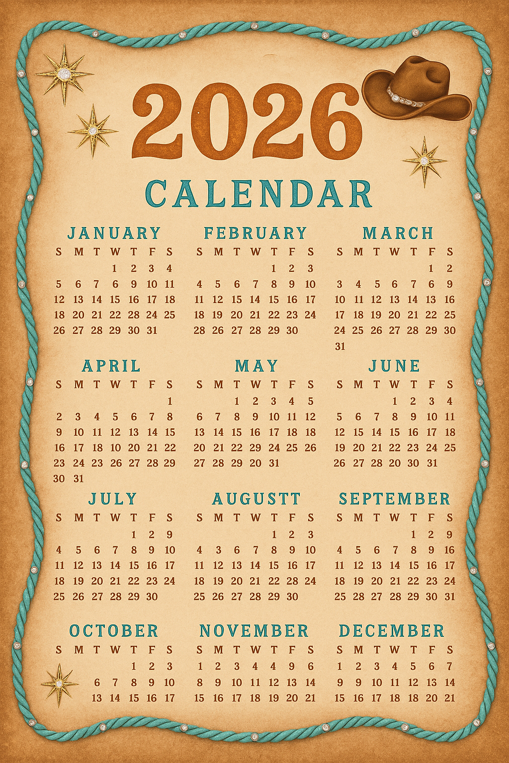 Desert Darling Digital Planner