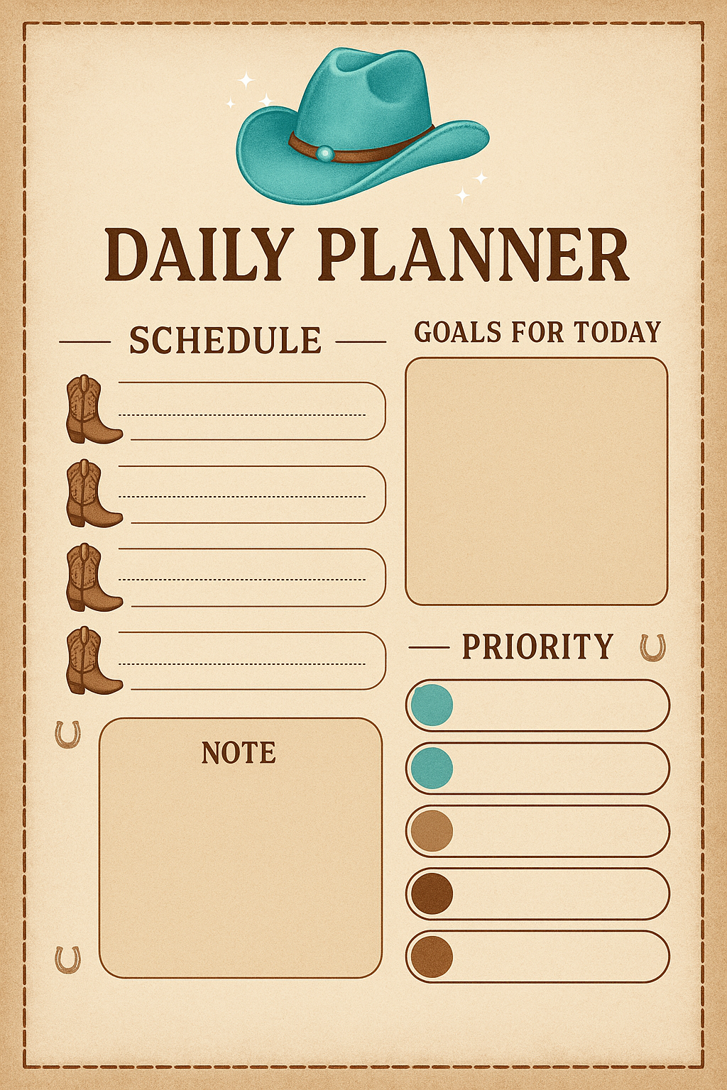 Desert Darling Digital Planner