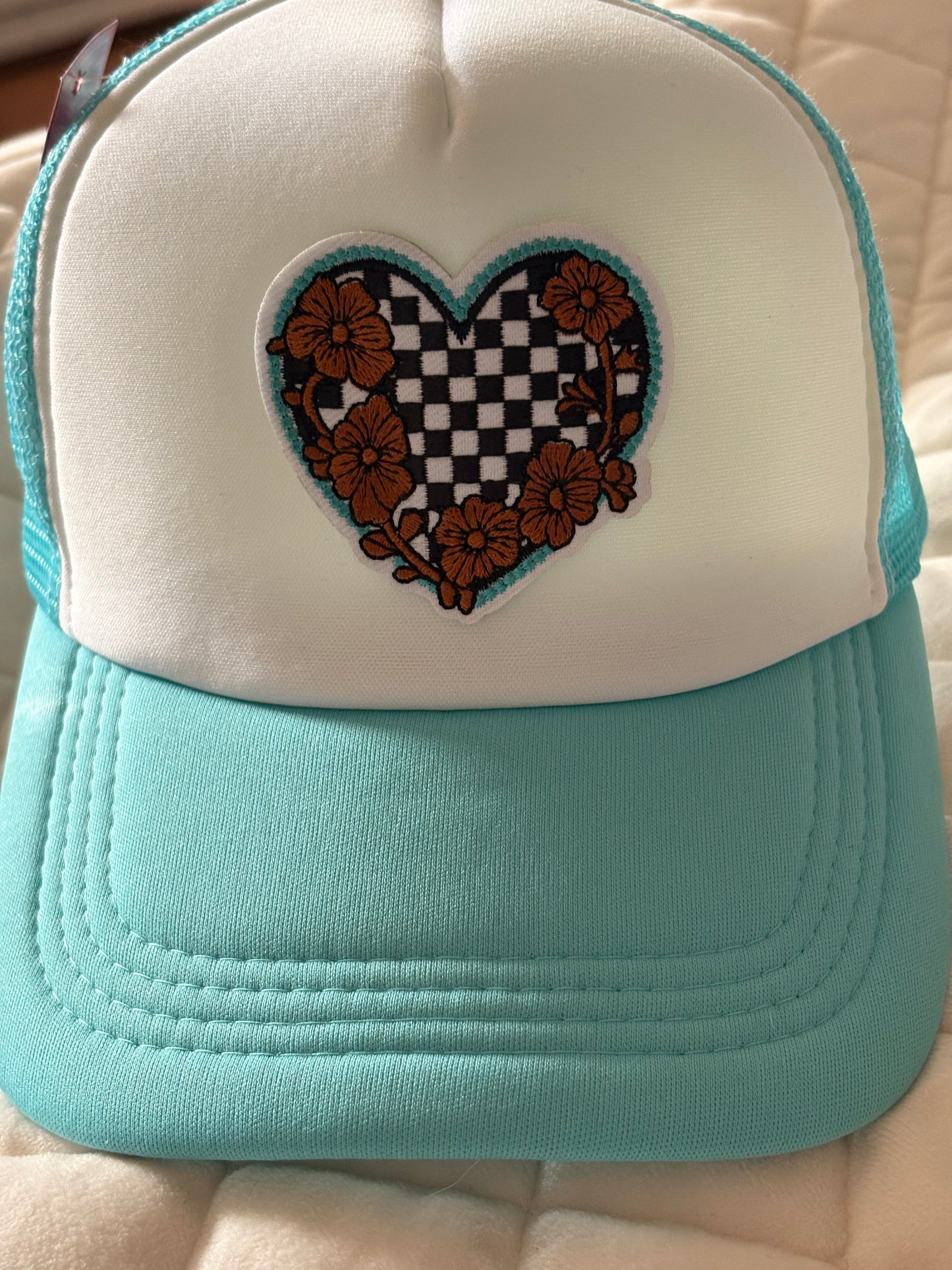 Darling Teal Trucker Hat